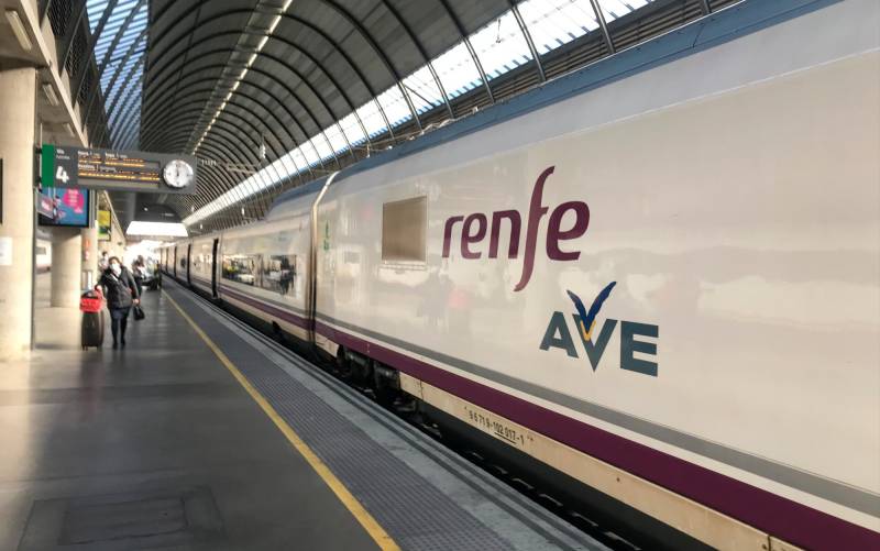 Recuperadas las comunicaciones por tren Sevilla-Madrid