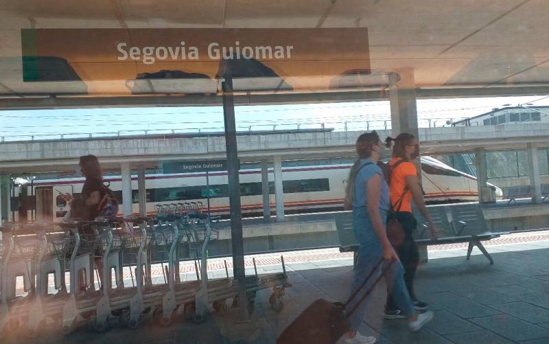 El Correo. Estación de trenes Guiomar, de Segovia. Ramón Reig 