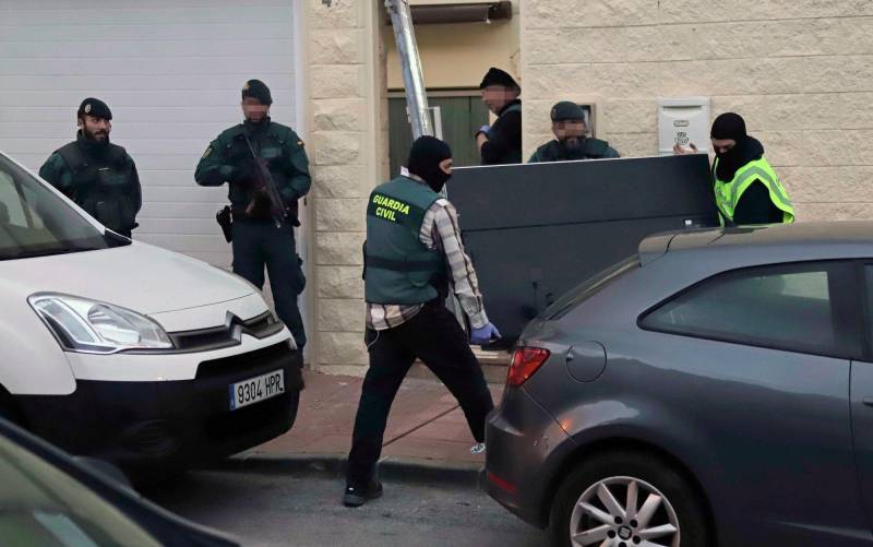 Se elevan a 50 detenidos en la operación ‘Trapera’ contra el narcotráfico