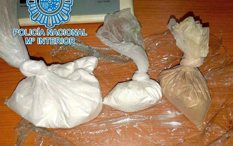 Detenido tras traficar con cocaína y heroína en Los Pajaritos