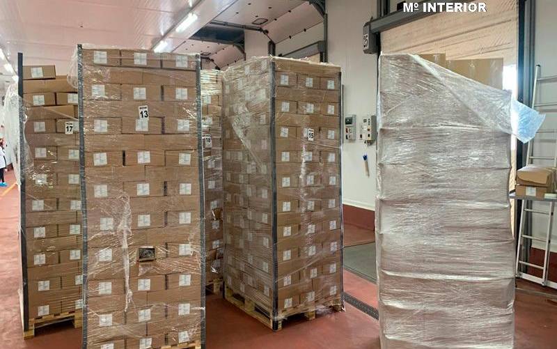 Hallan 2.011 kilos de coca en el puerto de Algeciras procedentes de Ecuador