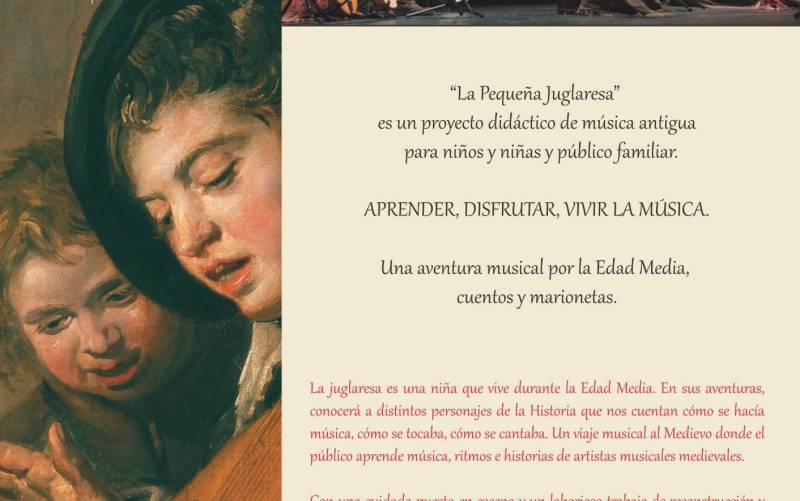 El Teatro Municipal de Olivares acogerá la XXVII Muestra de Música Antigua