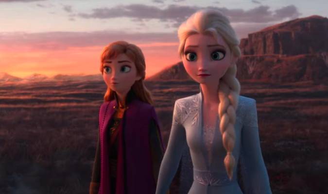 Anna y Elsa en el nuevo tráiler de ‘Frozen 2’.