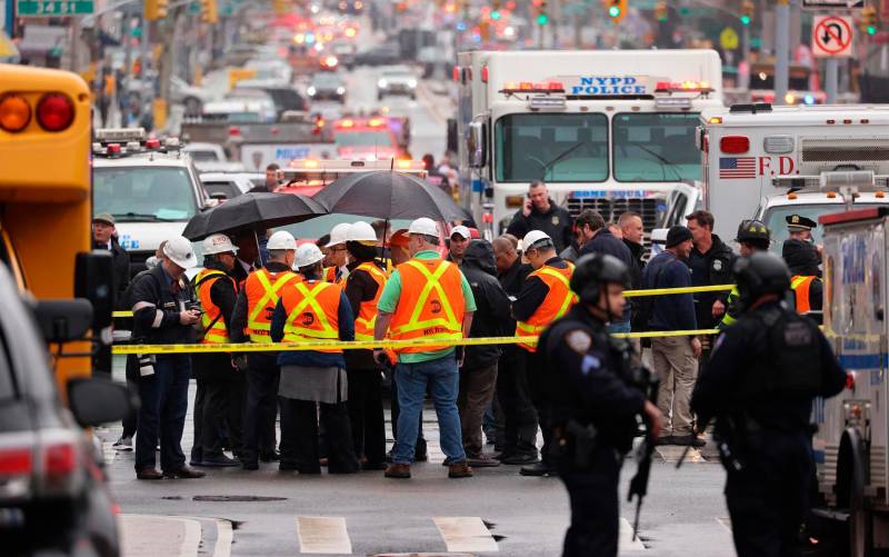 Un tiroteo en el metro de Nueva York deja varios heridos