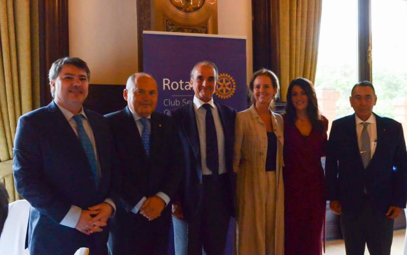 Mario Conde abre la temporada de conferencias en el Rotary Club Sevilla Corporate
