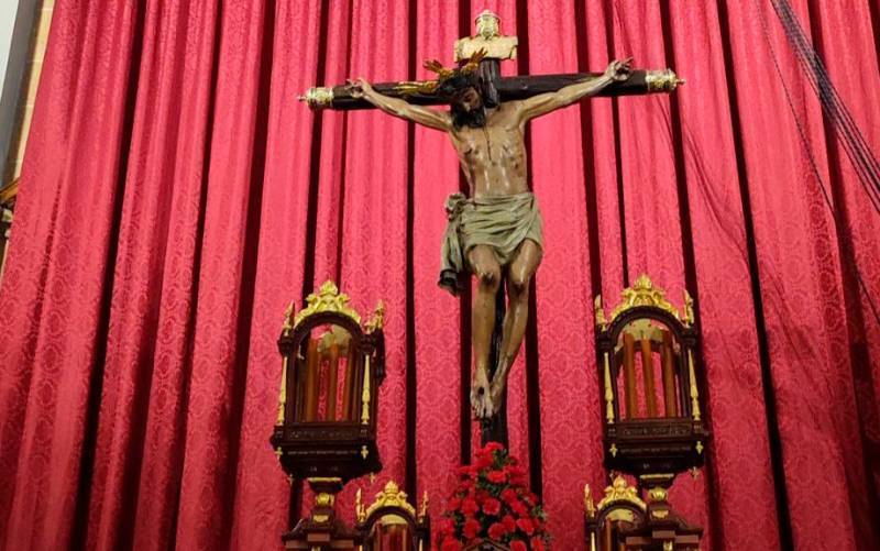 El Cristo de Burgos celebrará el quinario en su paso 