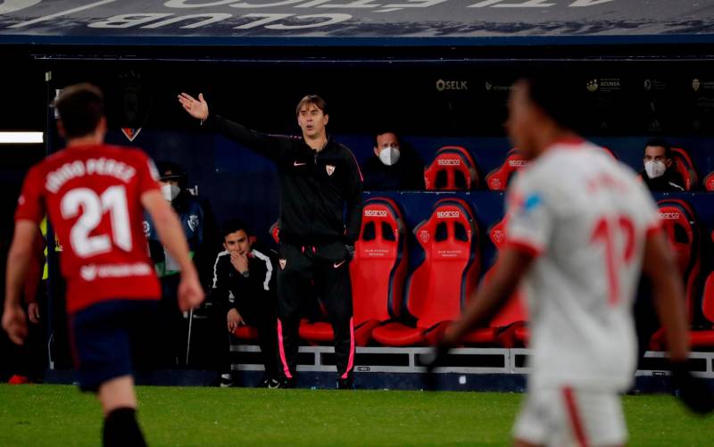 El Sevilla no baja el pistón y se apunta a la Liga (0-2)