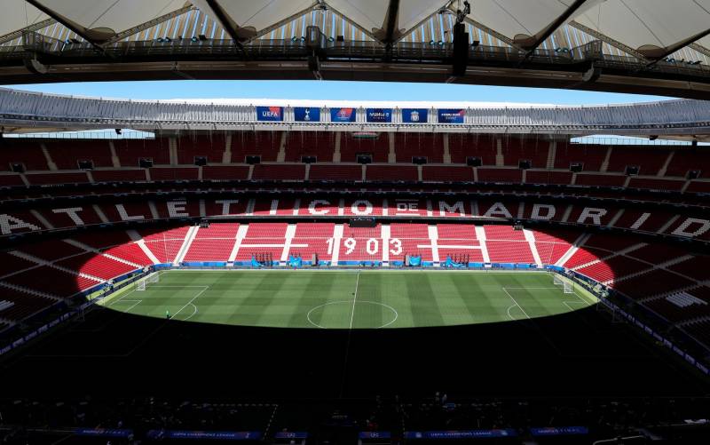 Estadio Wanda Metropolitano. / EFE