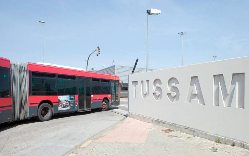 Tussam alcanza los 83,36 millones de viajeros, la cifra más alta de la década