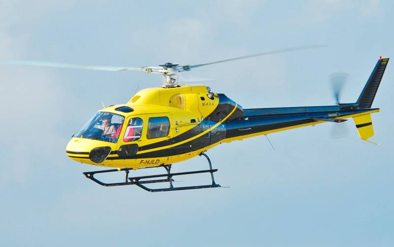 El Eurocopter AS355.