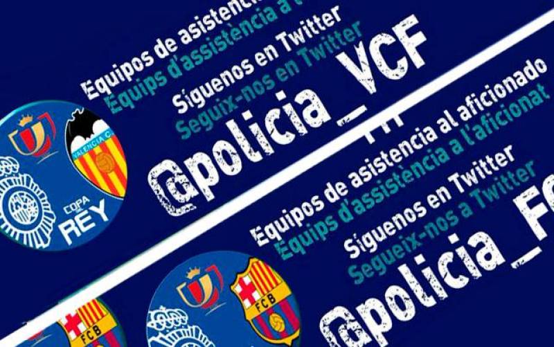 Gran despliegue policial en Sevilla por la final de la Copa del Rey en el Villamarín