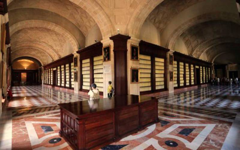 Vista interior del Archivo de Indias. / El Correo