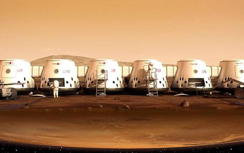 Prototipo de la instalación en Marte donde habitarán lo+s ‘colonos’. / Mars One