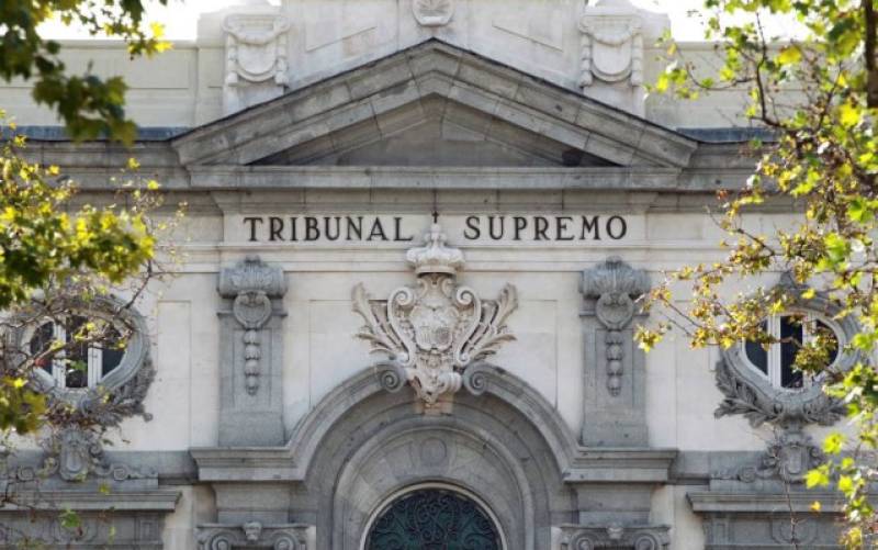 Fachada principal del Tribunal Supremo. / El Correo