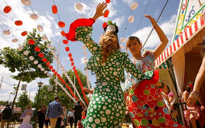 Un instante en el Real de la Feria de Sevilla. / Gregorio Barrera
