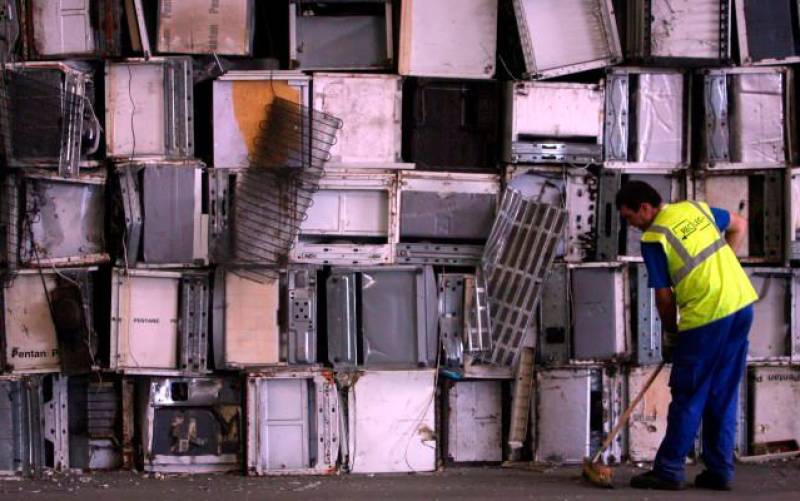 Andalucía generó 42 millones de kilos de residuos eléctricos y electrónicos 