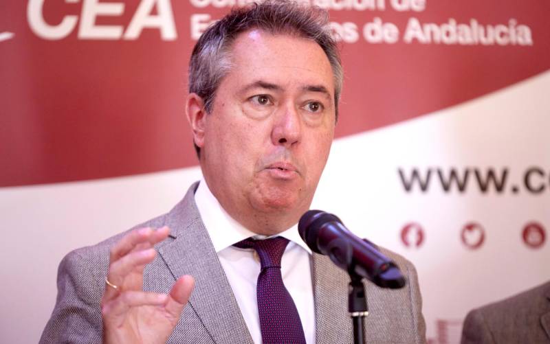 El candidato del PSOE a la presidencia de la Junta de Andalucía, Juan Espadas. / E.P.