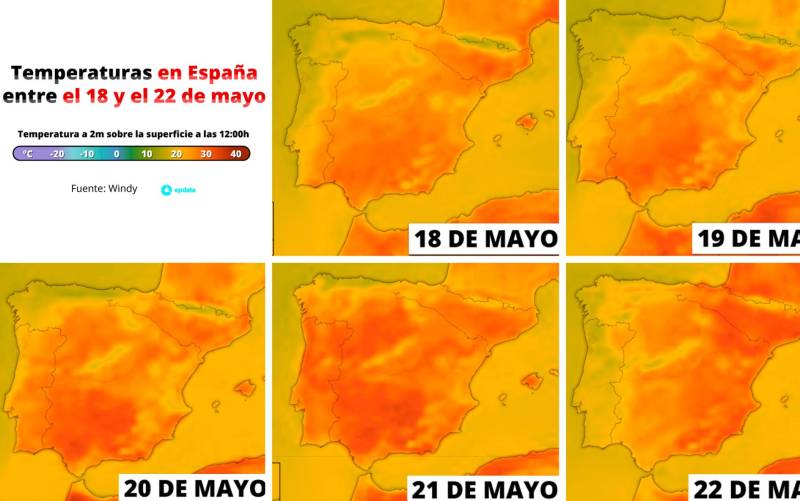 Activado el aviso naranja este viernes en Sevilla por el calor