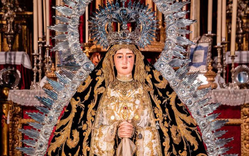 Nuestra Señora de la Soledad (Foto: Hermandad de la Soledad de Marchena)
