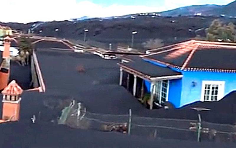 Reevalúan al alza la magnitud de la erupción del volcán de La Palma
