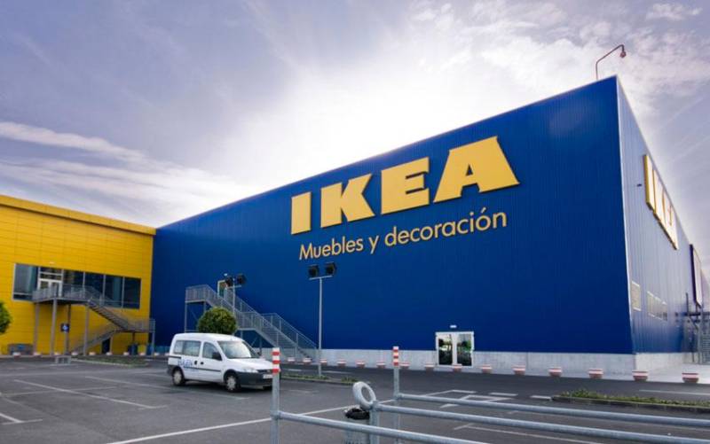 Un centro comercial de Ikea.