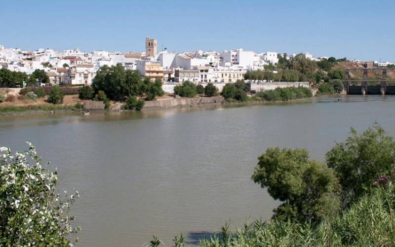 Vista de Alcalá del Río. 