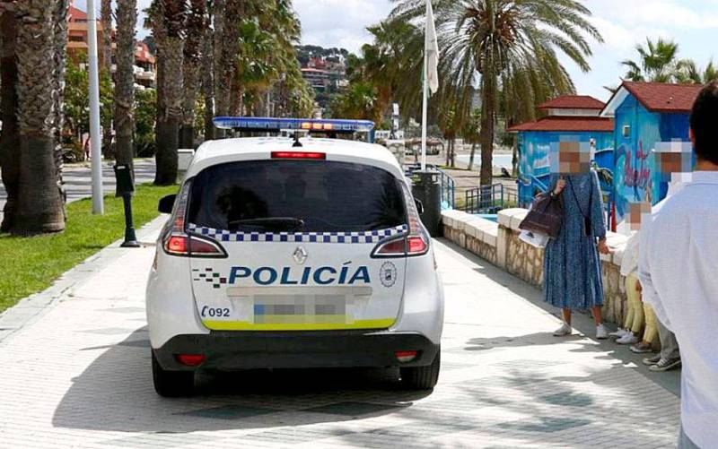 Un coche de la Policía Local de Málaga. / E.P.