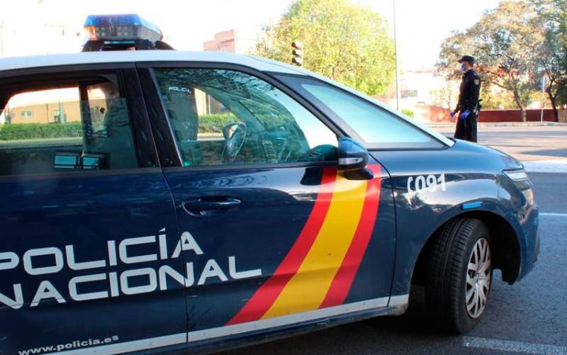Vehículo de la Policía Nacional. / El Correo