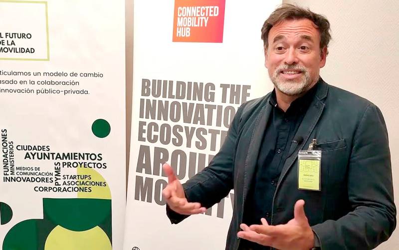 Sergio Díez, al frente de Moven, que tiene abierta una oferta de empleo para gestionar desde Sevilla proyectos nacionales e internacionales de innovación en movilidad urbana.