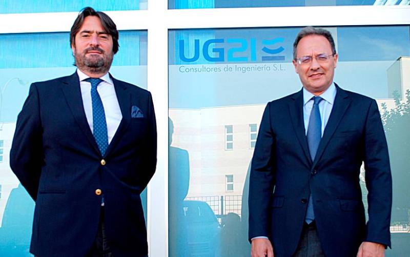 Manuel González Moles (izquierda) y Ozgur Unay Unay, CEO y presidente de UG21, respectivamente.
