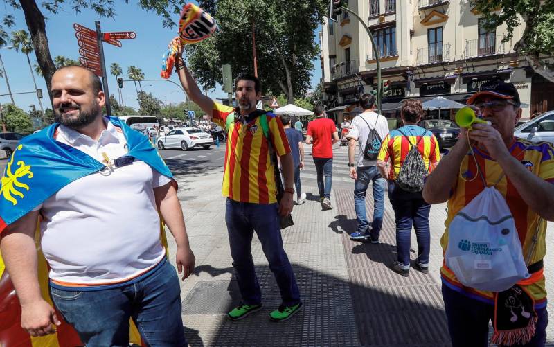 Sevilla vibra con la final de la Copa del Rey en el Villamarín