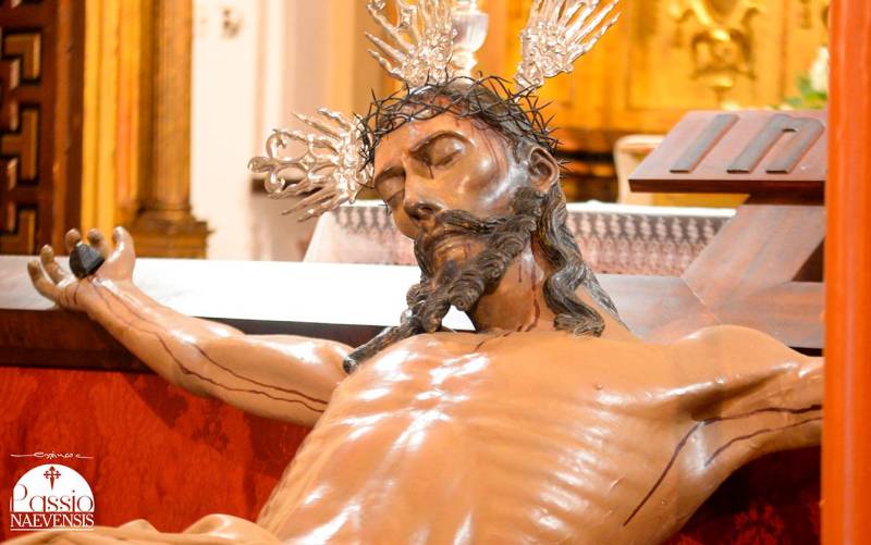 Santísimo Cristo de la Agonía (Foto: J. Ángel Espinosa / Passio Naevensis)