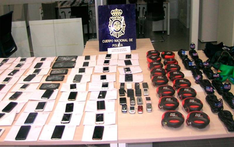 Detenido por comprar teléfonos móviles robados para traficar con ellos