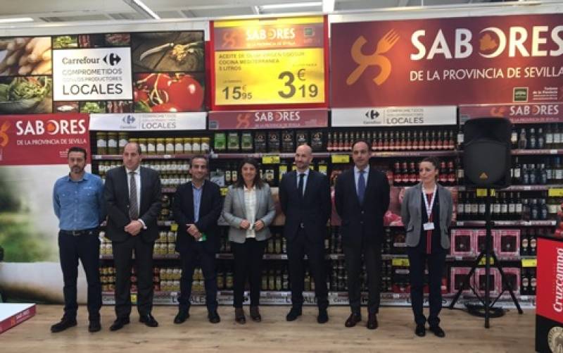 Carrefour promociona los productos de la provincia de Sevilla