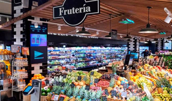Un supermercado de El Corte Inglés. / El Correo