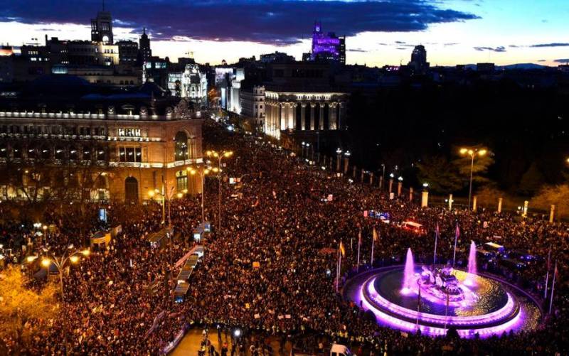 Manifestación en Madrid el pasado 8 M. / EFE