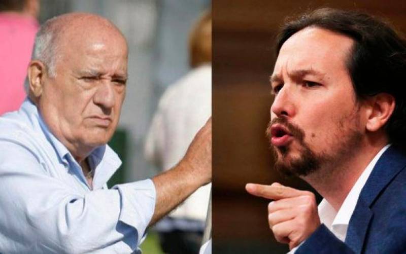 Pablo Iglesias contra las cuerdas y Amancio Ortega sentado a la puerta