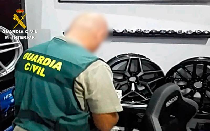 Destapan una trama que vendía repuestos falsos de coches desde Sevilla, Alicante y Salamanca