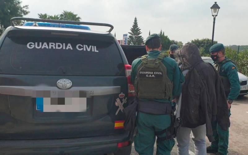 Decenas de detenidos en una operación contra el tráfico de hachís
