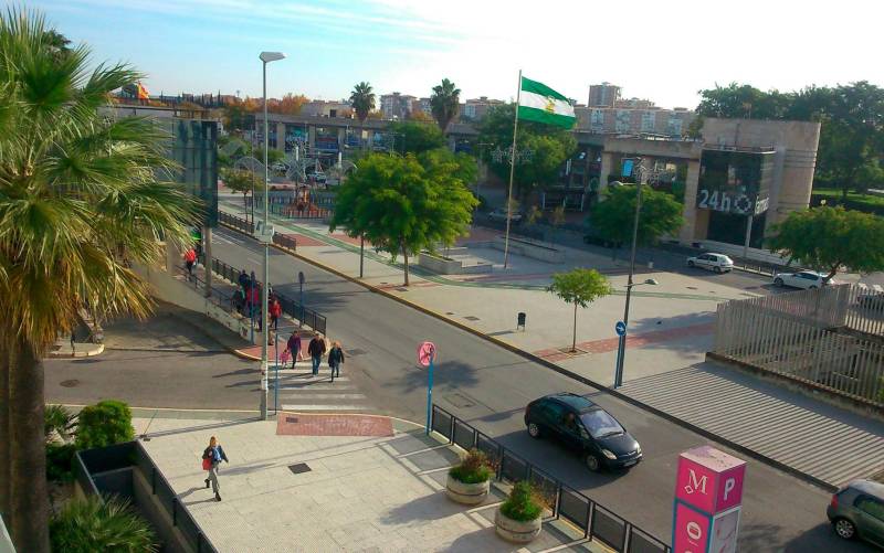 Una imagen de la zona de Ciudad Expo en el municipio de Mairena del Aljarafe.