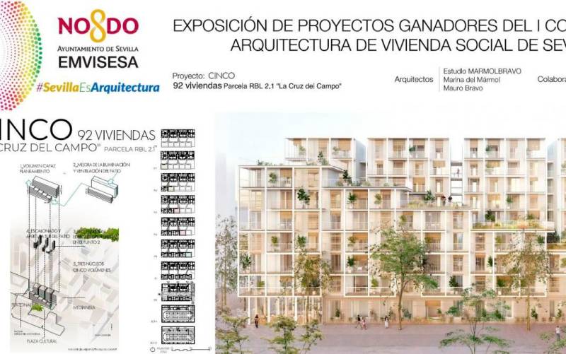 Emvisesa construirá 116 VPO en Triana y Cruz del Campo