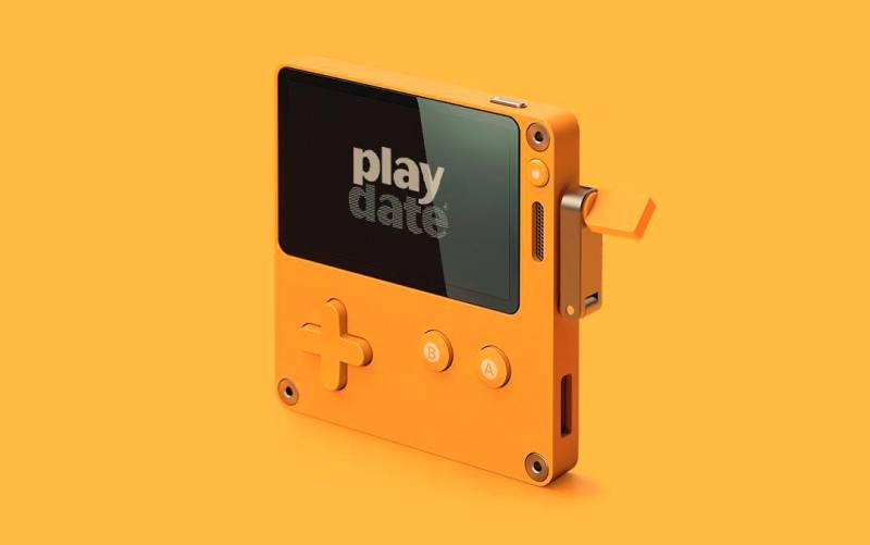 ‘Playdate’, una videoconsola portátil que se maneja con manivela
