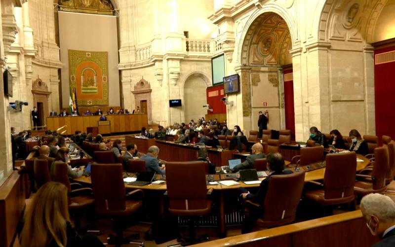 Tumbado en el primer asalto el Presupuesto andaluz de 2022