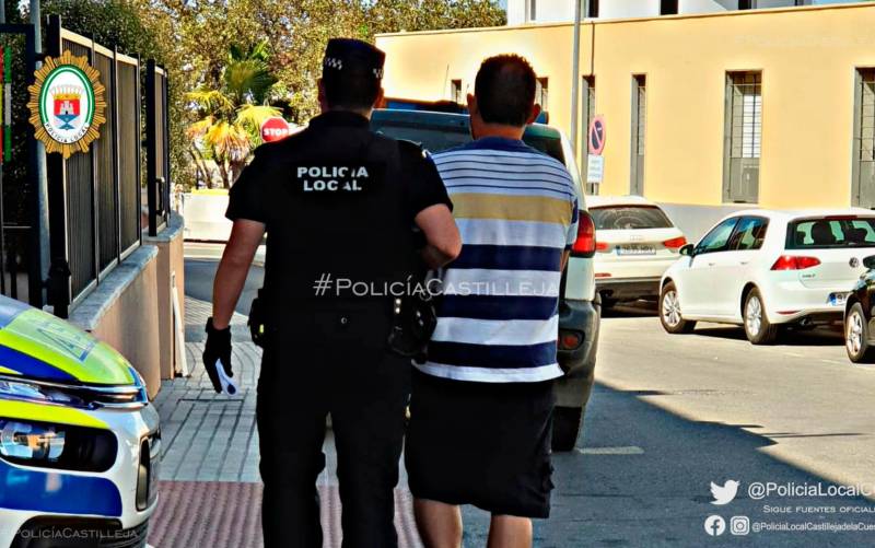 Detenido en Castilleja por mostrar un permiso de asilo falso para identificarse