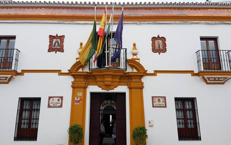 Ayuntamiento de Aznalcázar. / El Correo