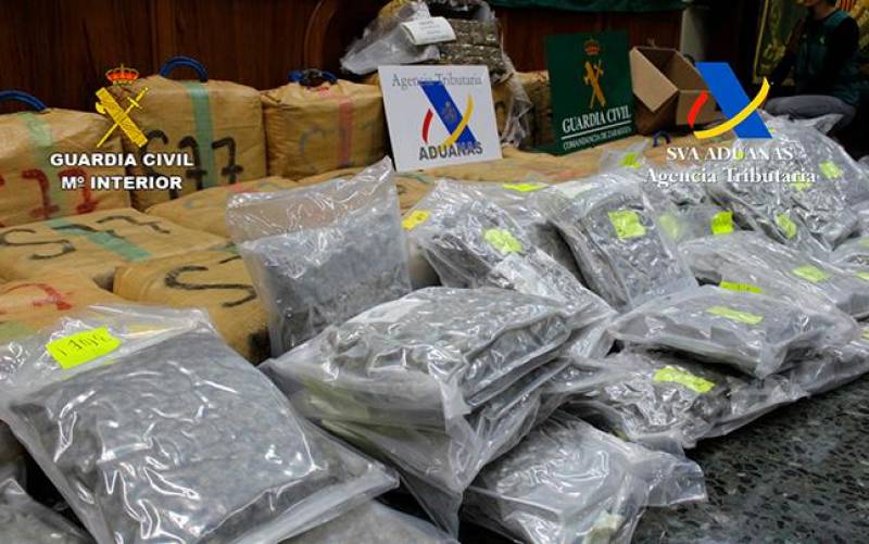 Desarticulada una banda de narcos dedicada al tráfico de drogas en Europa