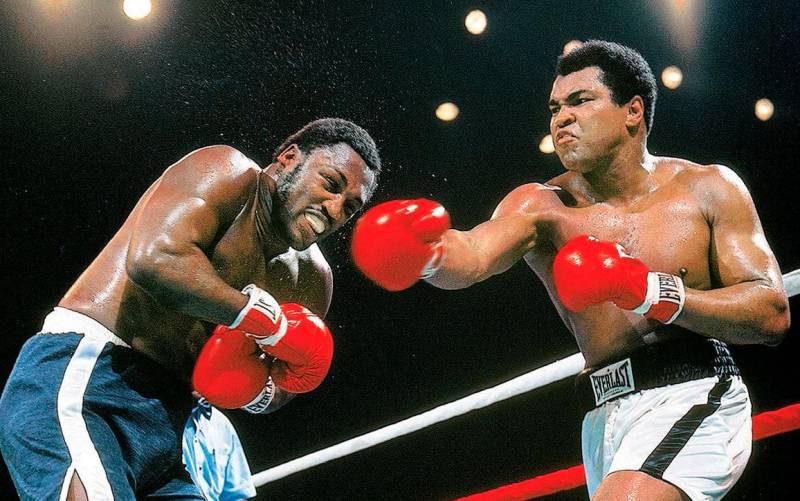 Muhammad Ali Vs. Joe Frazier. / Neil Leifer for Sports Illustrated