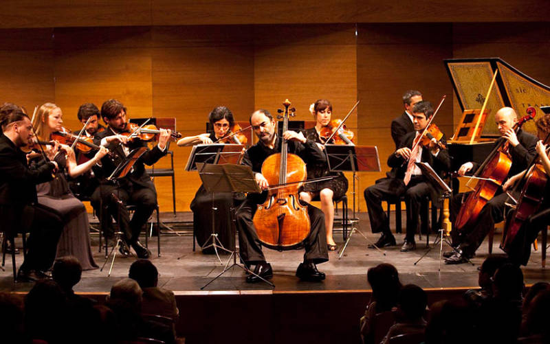 Actuación de la Orquesta Barroca de Sevilla. 