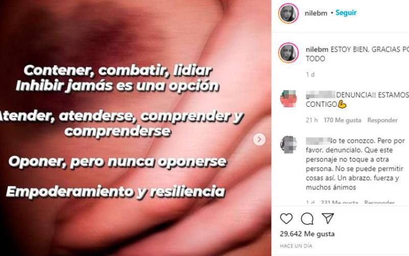 La modelo Nile denuncia que el fotógrafo Borja Álvarez abusó de ella