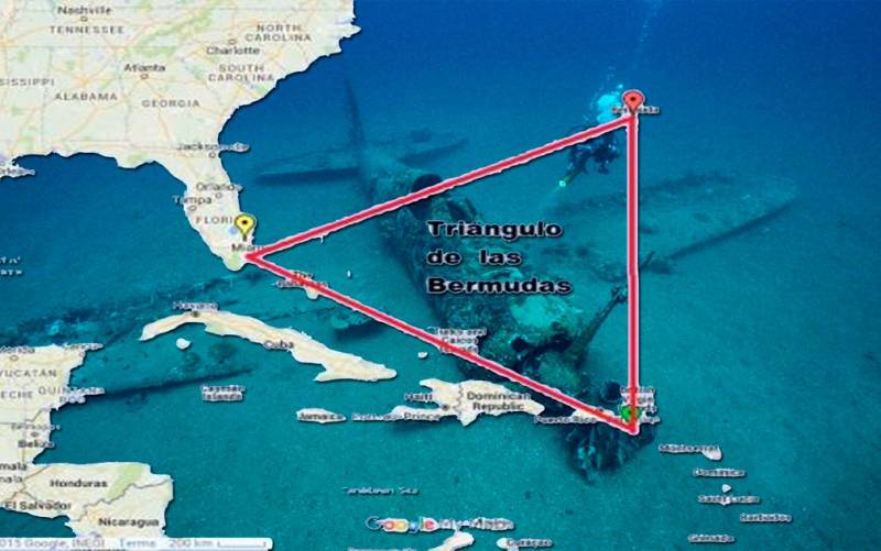El temible Triángulo de las Bermudas